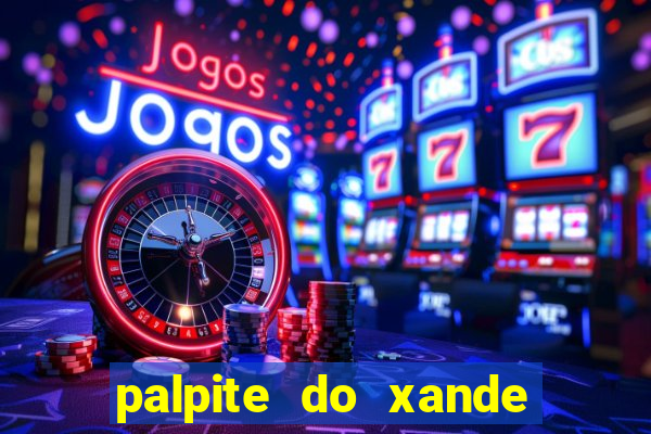 palpite do xande de hoje