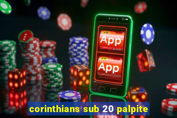 corinthians sub 20 palpite