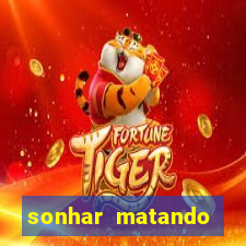 sonhar matando porco jogo do bicho