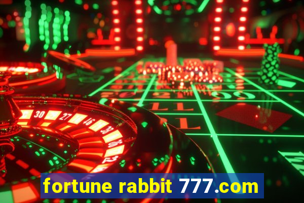 fortune rabbit 777.com