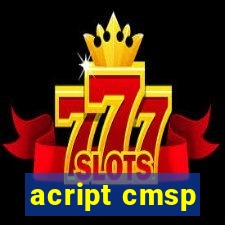 acript cmsp