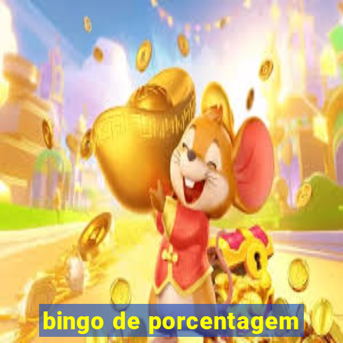 bingo de porcentagem