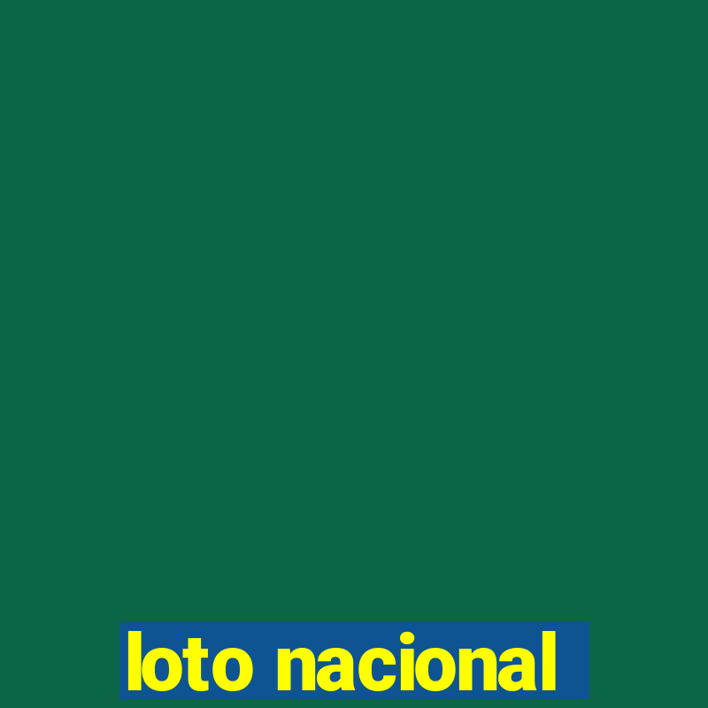 loto nacional