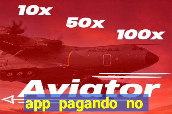 app pagando no cadastro via pix