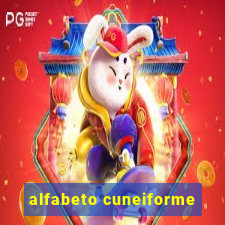 alfabeto cuneiforme