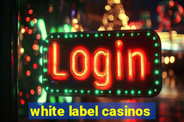 white label casinos